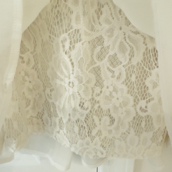 Airy Lace Blouse, Large, Torrid - Picture 5 of 10